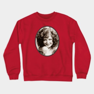 Clara Bow: The Personification of the Roaring Twenties Crewneck Sweatshirt